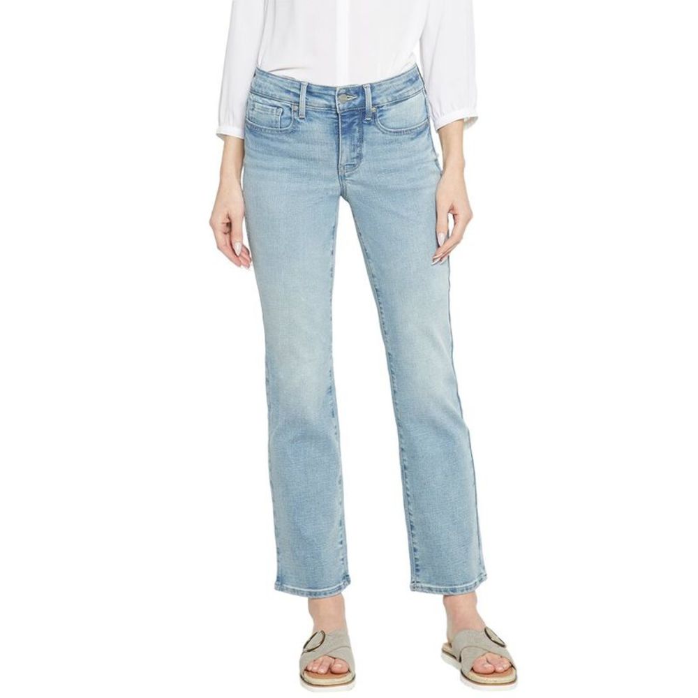 Nydj Womens  Petite Marilyn Straight Ankle Jean